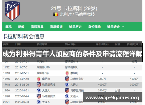 成为利雅得青年人加盟商的条件及申请流程详解